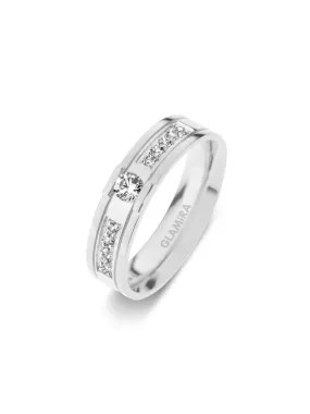 Anillo Boda Mujer Bright Life Basic