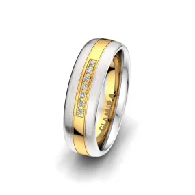 Anillo Boda Mujer Charming Note 6mm