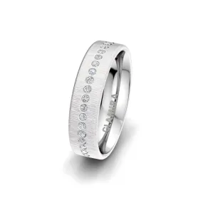 Anillo Boda Mujer Classic Flower 5 mm