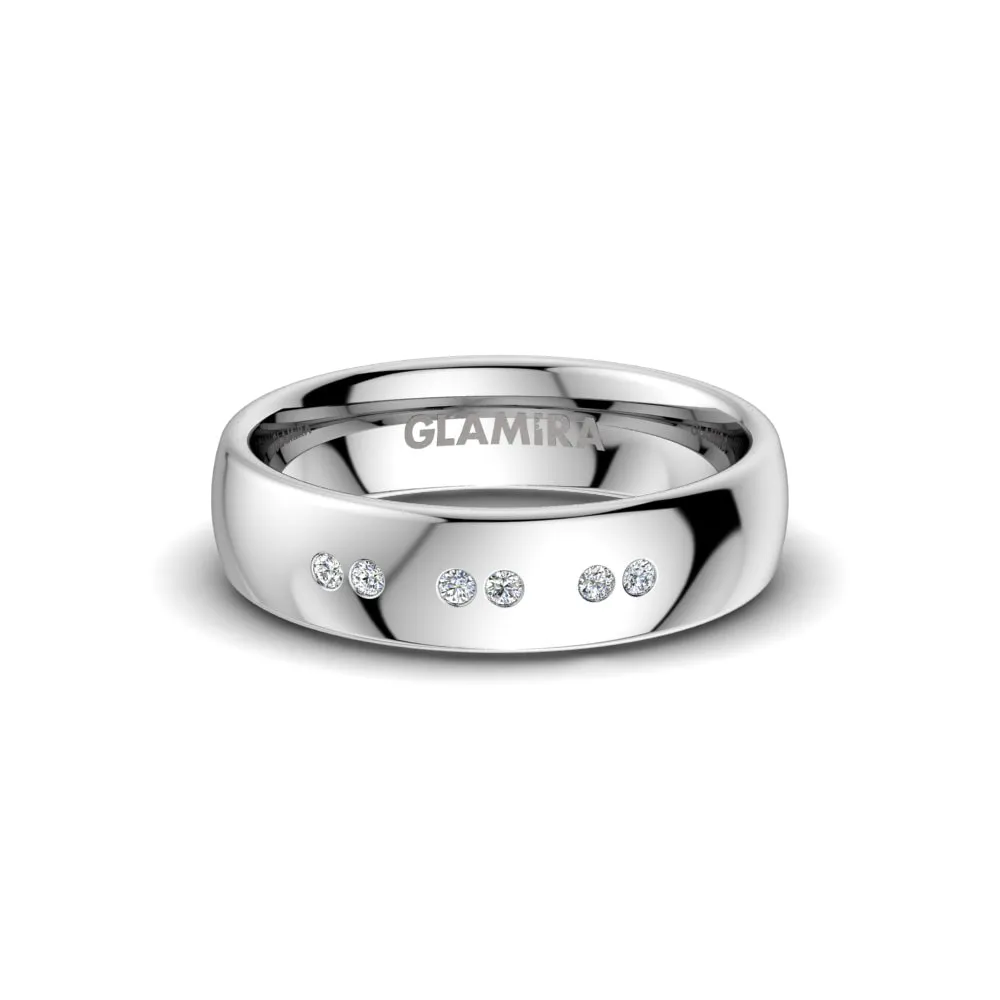 Anillo Boda Mujer Classic Shield 5mm