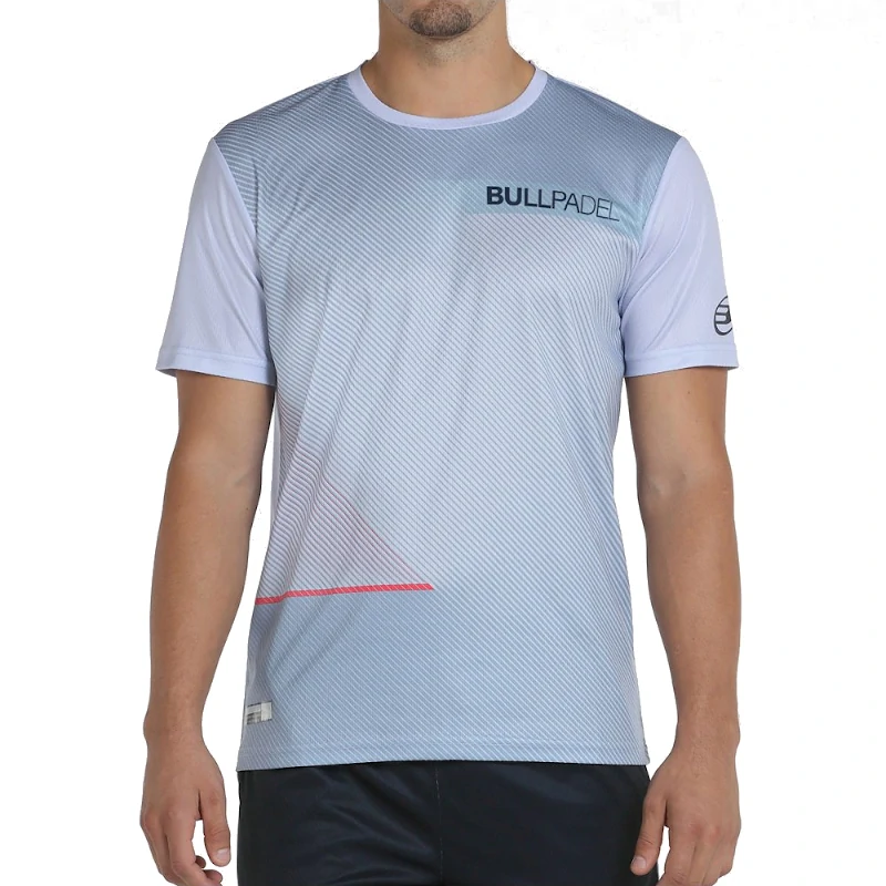 Camiseta Bullpadel Carino Gris Azulado