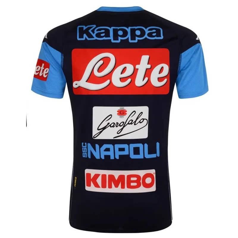 SSC Napoli Camiseta de Entrenamiento de Abouo azul 2017/18 Kappa